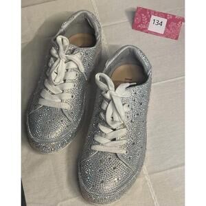I.N.C. Silver Tone Size 5.5 Young Women Shoe